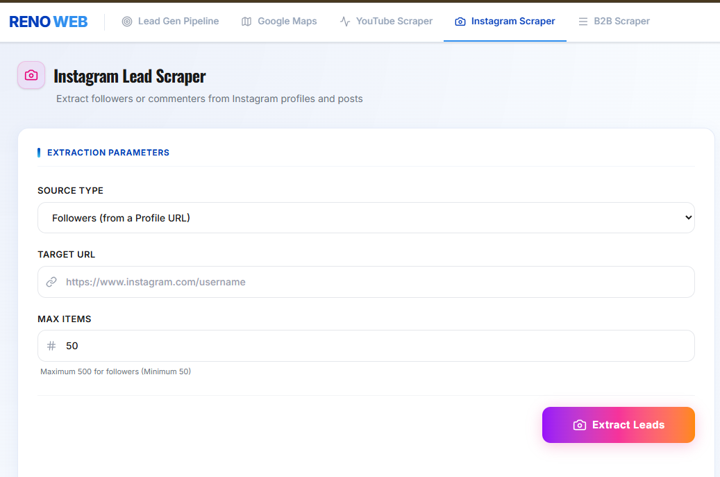 Instagram Scraper